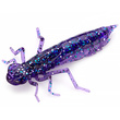 Dragonfly 1.7" Dark Violet/Peacock & Silver