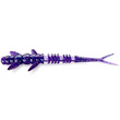 Flit 3" Dark Violet/Peacock & Silver